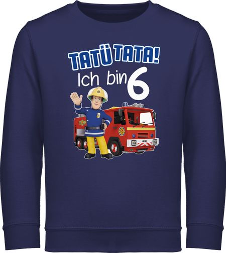 Tatü Tata rot Ich Bin 3 Shirtracer Kinder Tshirts und T-Shirt für Jungen Feuerwehrmann Sam Jungen