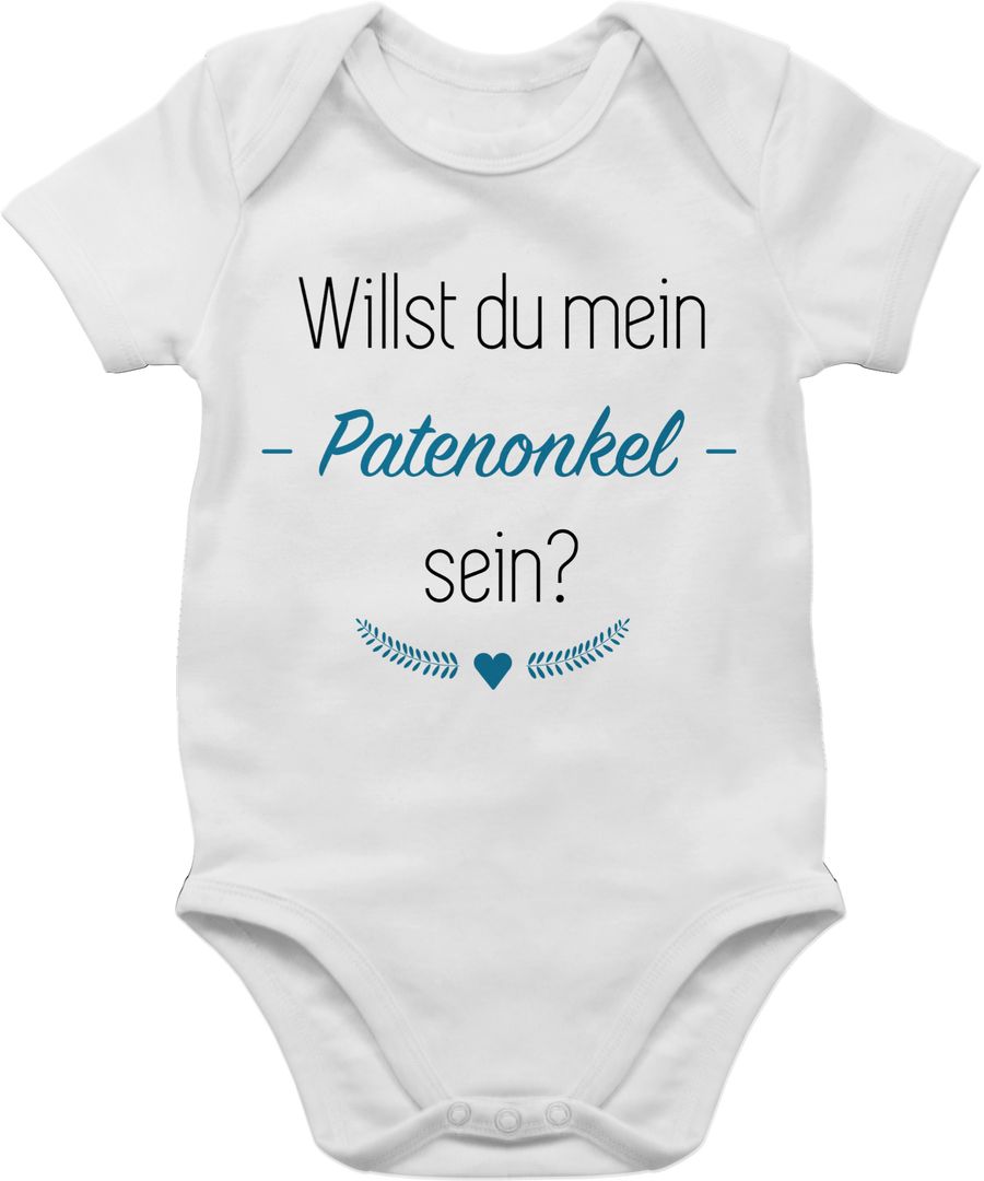 Willst du mein Patenonkel sein? Herz Tshirt Rucksack Shirtracer