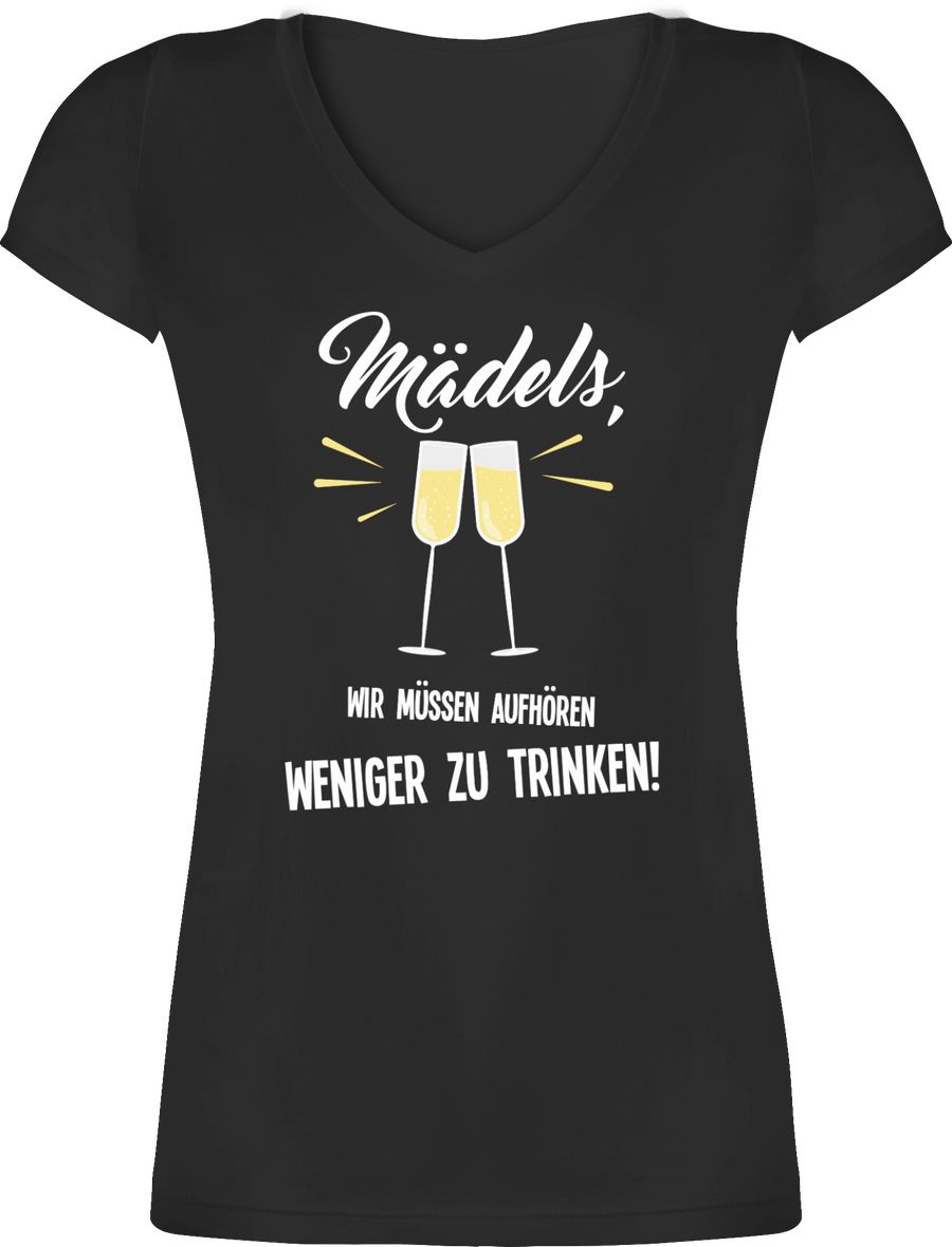 Mädels, wir müssen aufhören weniger zu trinken Tshirt Gym Bag Shirtracer